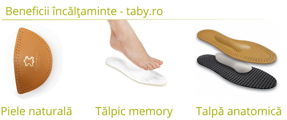 papuci piele naturala